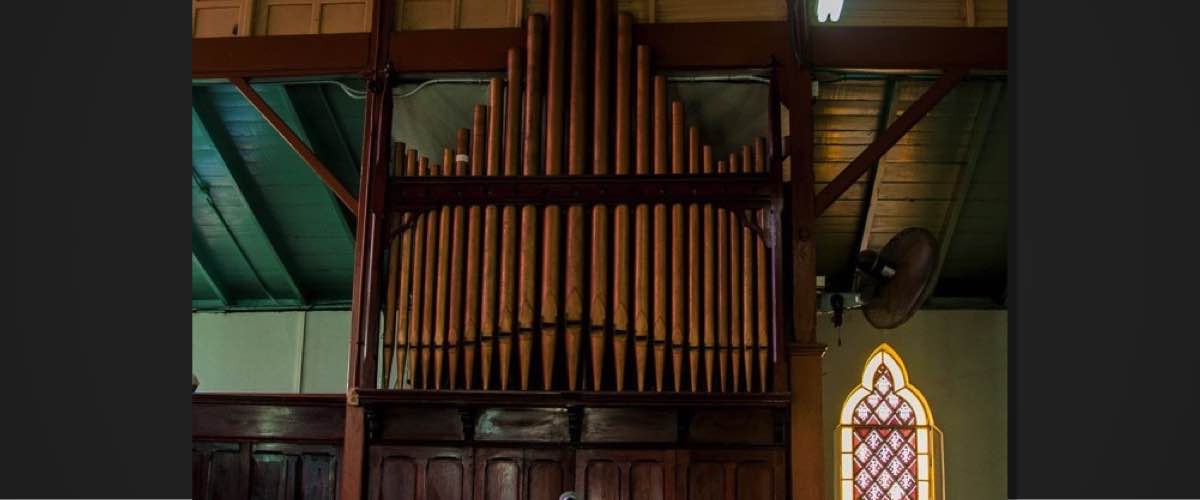 Pipe Organ at Good Shepherd Tunapuna